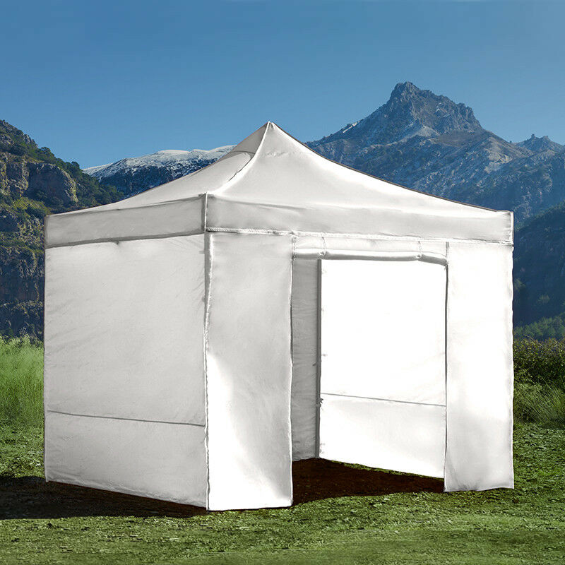 Tentes Pliantes 3x3 - Tente 3x3 Eco (Kit Complet) - Blanc