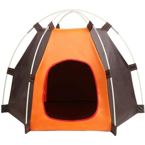 Tentes pour animaux de compagnie Portable se pliant anti-ultraviolets imperméable à la pluie imperméable durable chiens pour chats lit chambre pour l&39été intérieur en plein air voyage de camping