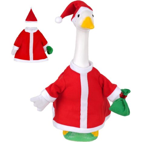 Tenue de Noël pour Oies Décoratives - Tenues Festives pour Oies D'Extérieur