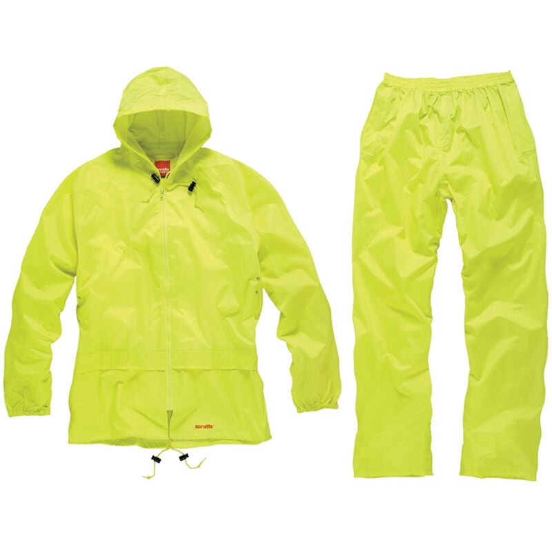 Combinaison imperméable, jaune, 2 pièces Taille xl