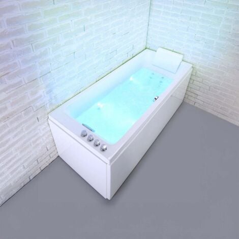 TENZO Wave, Bañera de hidromasaje Clásica L. 170 x l. 70 cm, by SPALINA