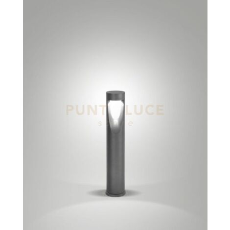 TEO PALETTO PER ESTERNO NERO LUCIDO ALTEZZA CM.60 A LED 13W 3000K 1170LM IP65