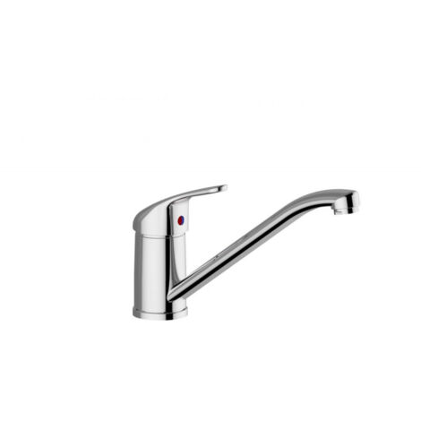 Teorema - Miscelatore Lavello Canna Bassa Cromato - Serie: Golf Plus