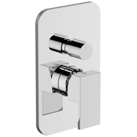 TEOREMA RUBINETTERIA Miscelatore Monocomando Incasso Pillar Vasca/Doccia Cromo