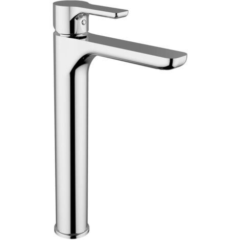 TEOREMA RUBINETTERIA Serie  Goodlife Miscelatore Monocomando Lavabo Alto Cromo