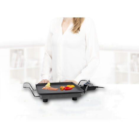 Teppanyaki Table Chef Mini Grillplatte 28x28cm für 1-2 Personen - 1900Watt