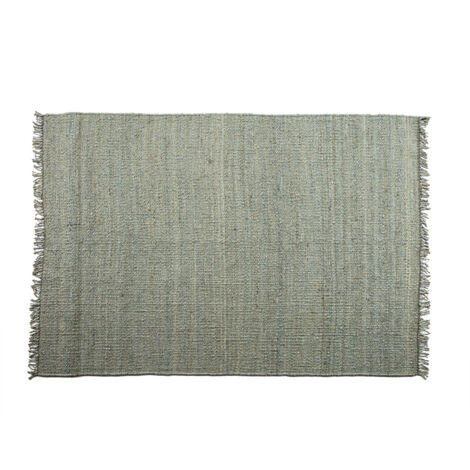 Teppich 150x1x200 Graues Jute -Accessoires und Geschenke / Teppiche für alle Stile, um zu Hause eine Note zu verleihen