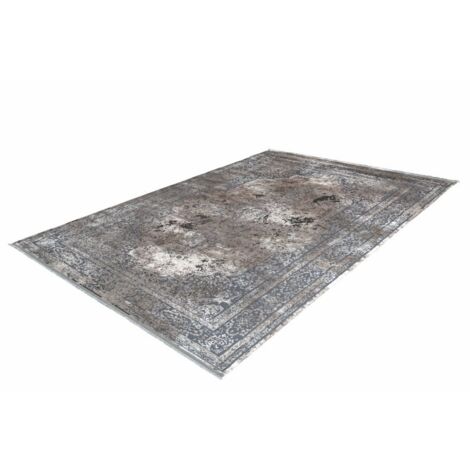 Teppich 150x80cm, Design E209E in Silberfarben - Komfort und Eleganz für Ihr Interieur