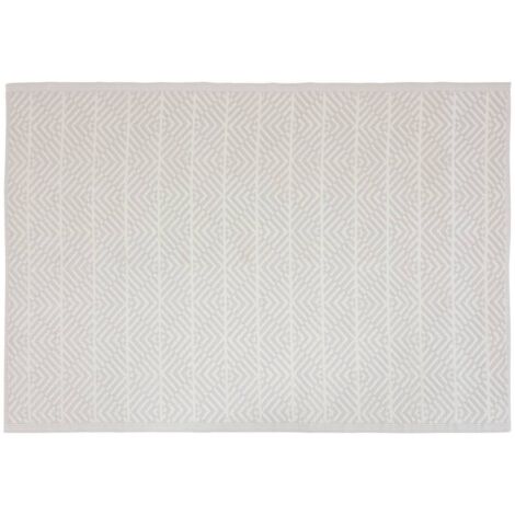 Teppich 160x230cm Stica aus Kunststoff - Grau
