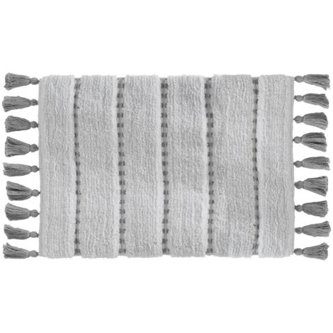 Teppich 50x75cm grau weiß - 5five
