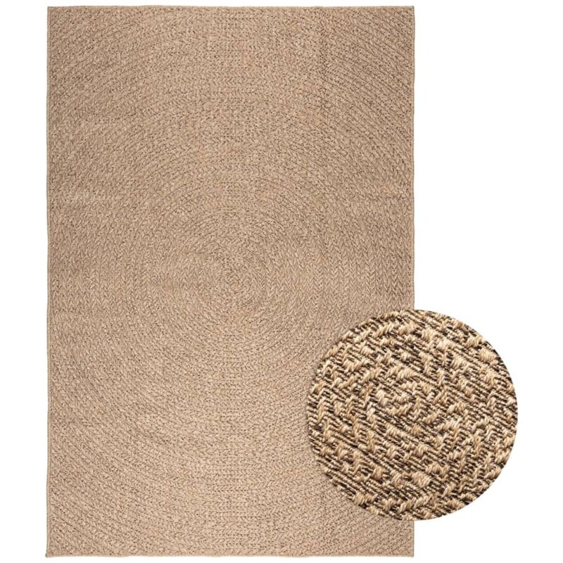 Teppich Zizur 200x290 Cm Jute-optik Indoor Und Outdoor - Vidaxl
