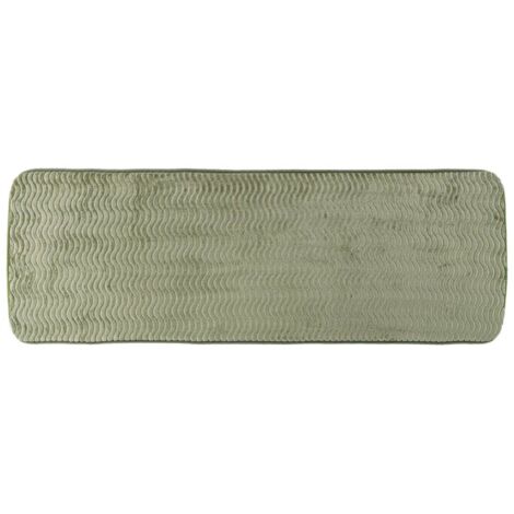 Teppich aus polyester mit welleneffekt 40x120 cm - khaki - Tendance