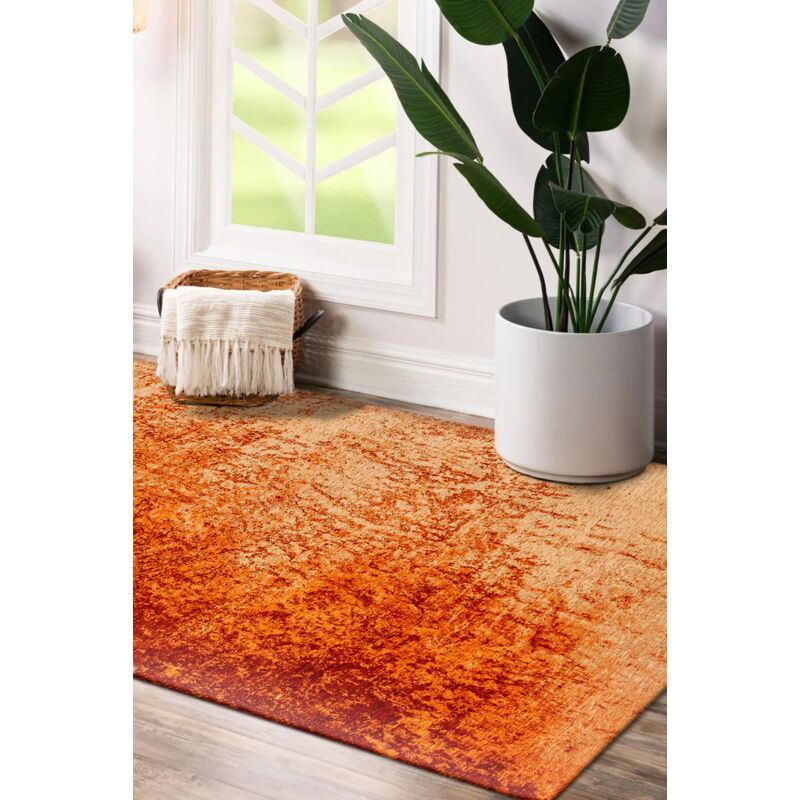 Beneffito - Teppich – Reflect Kollektion – Sun Fire – Teppich – Orange – 200 X 280 Cm