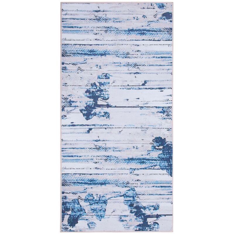 Beliani Teppich Burdur Blau 80 X 150 Cm