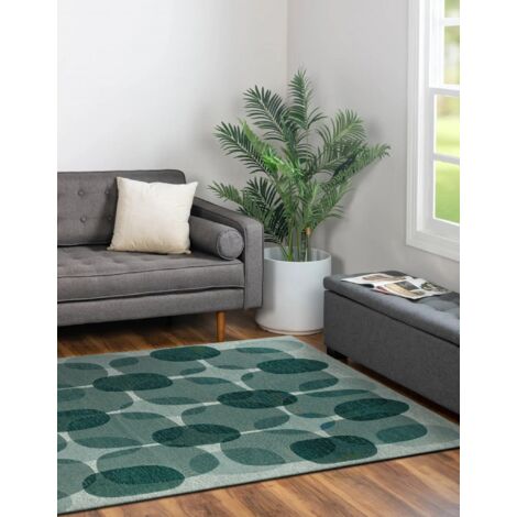 TEPPICH – CAFE BENEFFITO KOLLEKTION – GRÜNE EIER – Teppich – TÜRKIS – 200x280cm