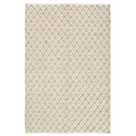Teppich Chander weiß-natur 160x230