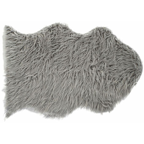 Teppich dkd home decor grau mit Flor 60 x 90 x 2 cm
