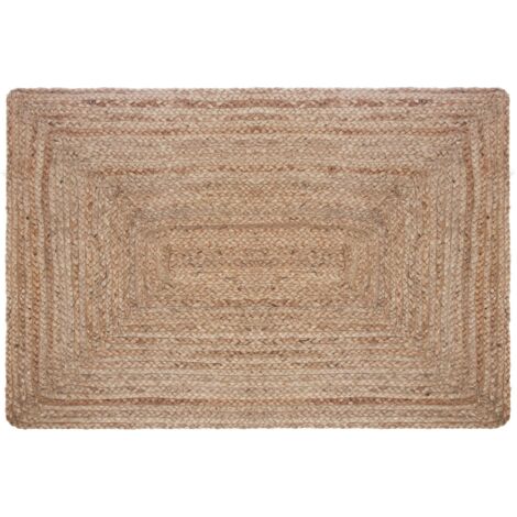 Teppich Geschichte aus Jute 60 × 90 cm