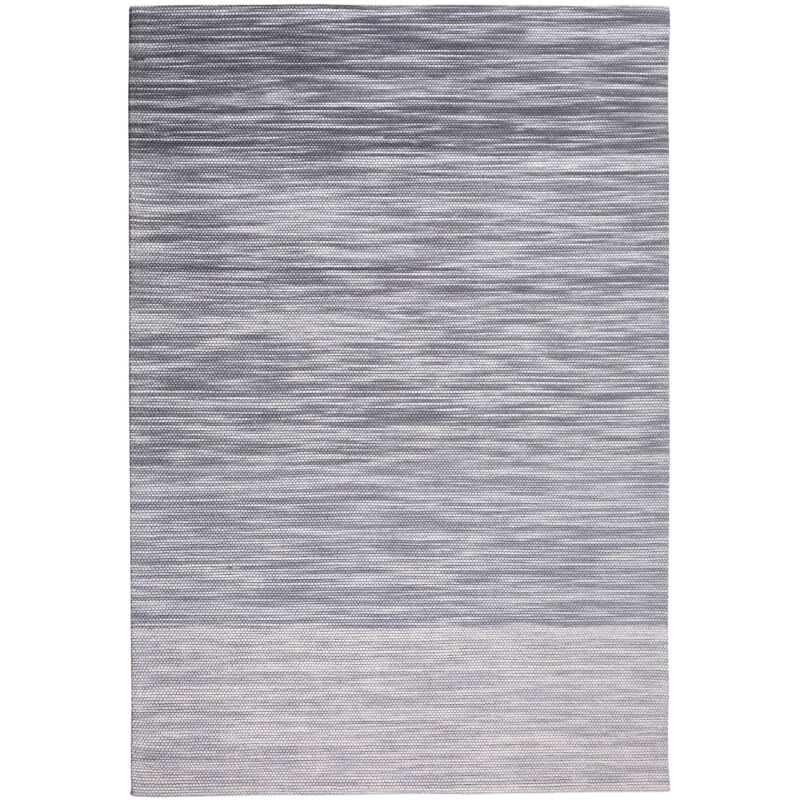 Beliani Teppich Kapakli Grau 140 X 200 Cm Wolle