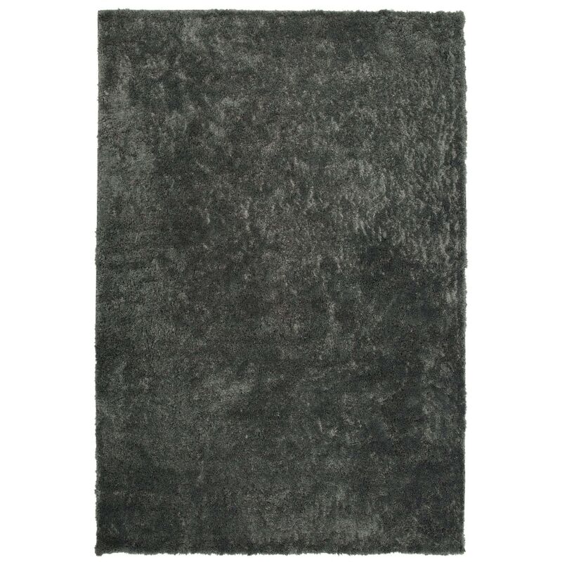 Beliani Zottelteppich Evren Dunkelgrau 200 X 300 Cm