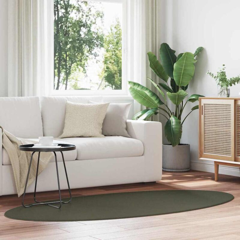 Teppich Waldgrün 100 X 200 Cm Polyester Vidaxl