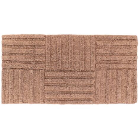 Teppich kacy baumwolle 45x90cm - cappuccino - Tendance