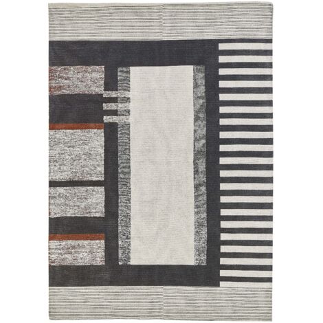 Teppich KAKINADA Bunt 160 x 230 cm Baumwolle