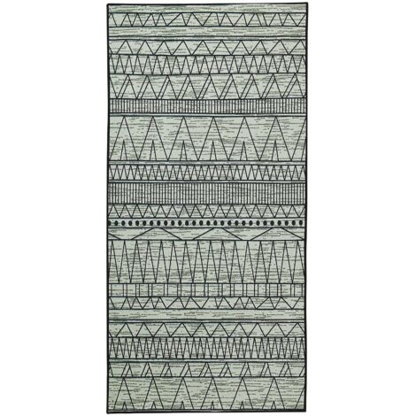 Teppich KEBAN Schwarz 80 x 150 cm