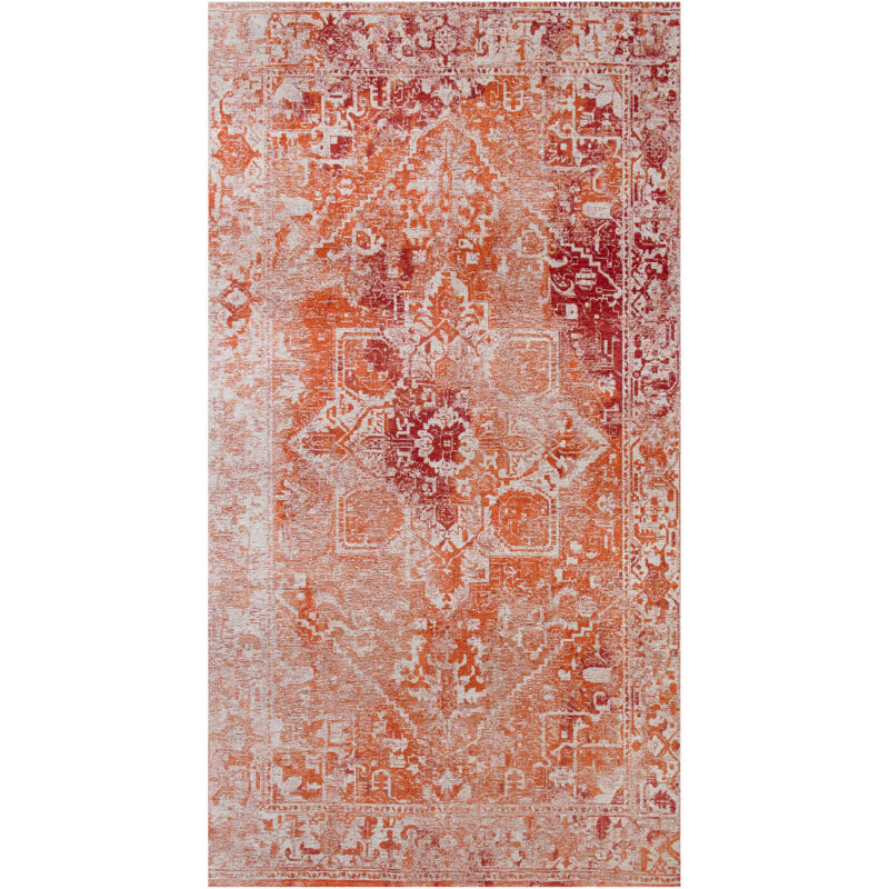 Beneffito - Teppich - Heris Kollektion - Ziegel - Teppich - Rot - 80x150cm