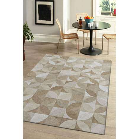 TEPPICH - KOLLEKTION RONDO BENEFFITO - DIAMOND - Teppich - BEIGE - 80x150cm