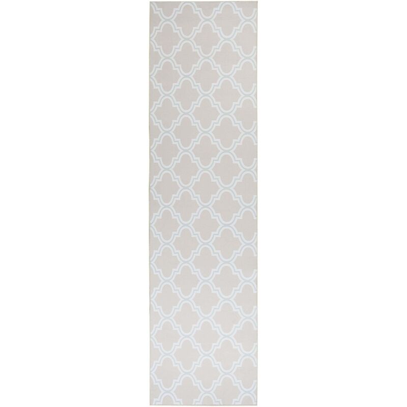 Beliani Teppich Kadayal Beige 80 X 300 Cm