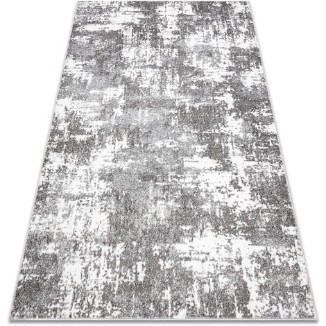 Teppich MATEO 8038/644 Modern vintage - Strukturell grau grey 80x150 cm