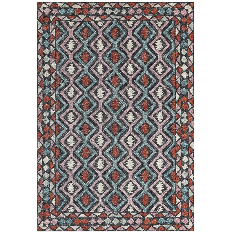 Beliani Teppich Haymana Bunt 160 X 230 Cm Wolle