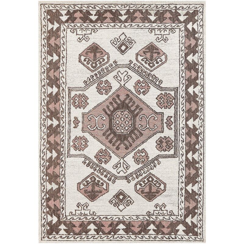 Beliani Teppich Tomarza Bunt 140 X 200 Cm Wolle