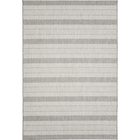 Teppich Oakland 133x190 cm Beige-Grau Teppich