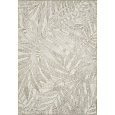 Teppich Oakland 133x190 cm Creme-Taupe Teppich