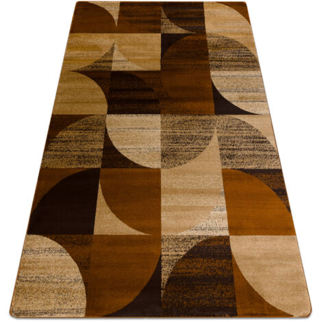 Teppich ROYAL H387 Geometrisch- braun / Senf beige brown 180x270 cm