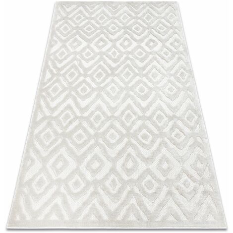 Teppich SANTO SISAL 58381 Diamanten, Zickzack beige beige 120x170 cm