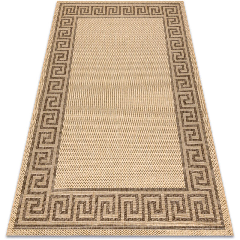 Rugsx - teppich sisal floorlux 20014 mais / coffee beige 120x170 cm