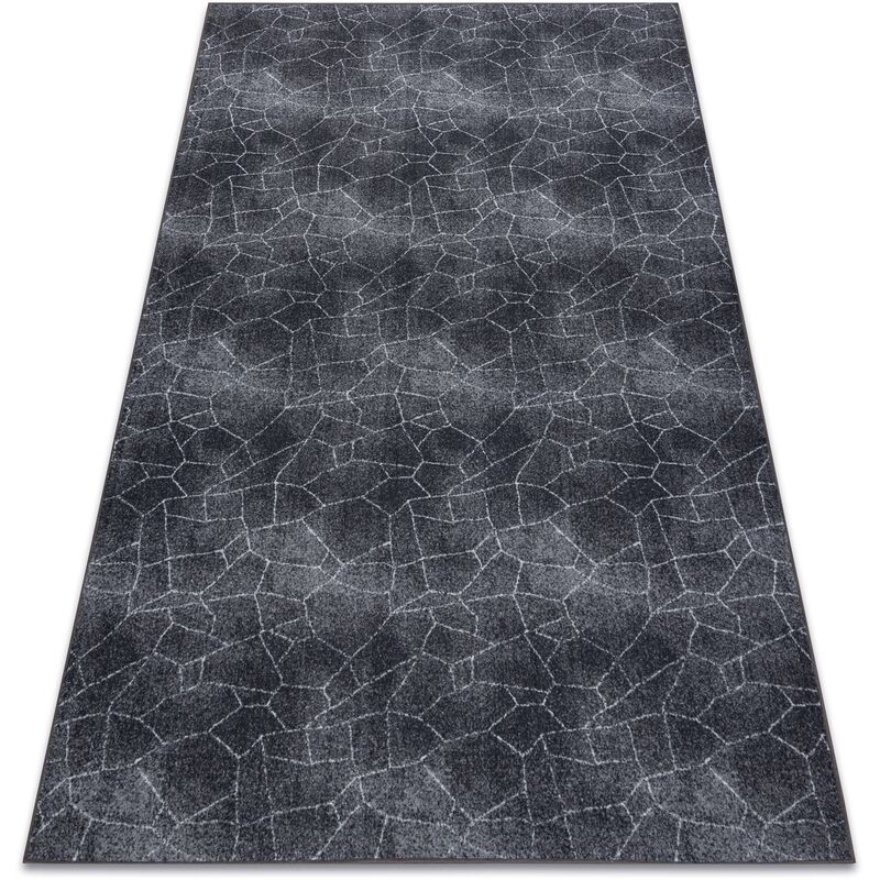 Rugsx - Teppich STONE Stein grau Grau und Silbertönen 200x350 cm