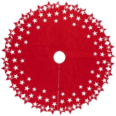 TEPPICH TANNE LEINWAND FILZ D100CM - Feeric lights & christmas