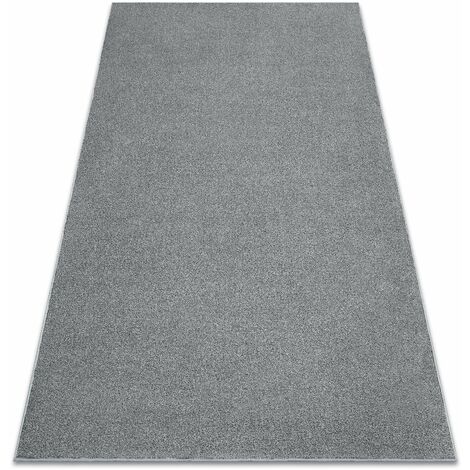 Teppich Teppichboden MOORLAND grau grey 100x400 cm