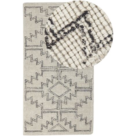 Teppich URLA Beige 80 x 150 cm Wolle