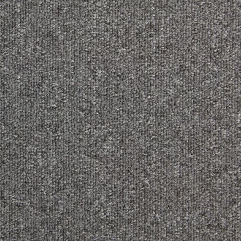Teppichfliese Diva anthrazit, 50 x 50 cm Teppichfliesen