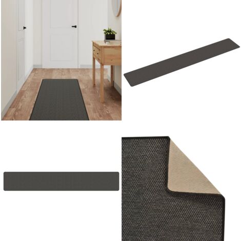 Teppichläufer Sisal-Optik Anthrazit 50x300 cm - Teppichläufer -  Teppich - Home & Living