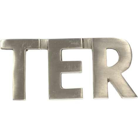 Ter - Laiton finition Inox 90mm - 4003313