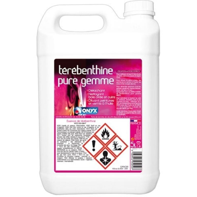 Onyx - Térébenthine pure gemme 5 l
