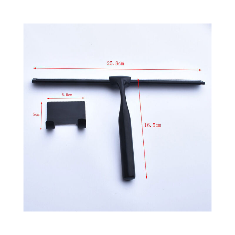 Tergicristallo con supporto per gancio