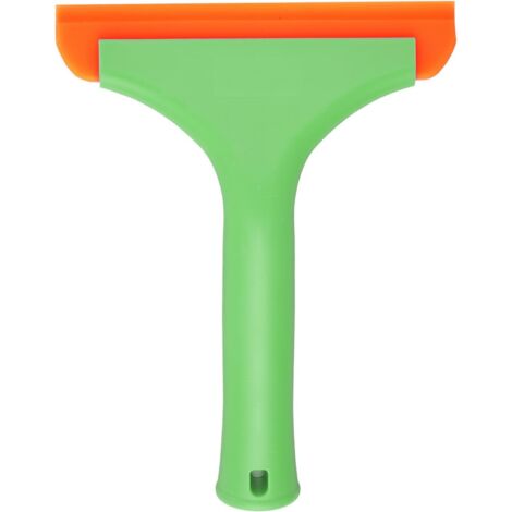 Tergipavimento da doccia lungo 6" con impugnatura antiscivolo per parabrezza e porta in vetro, verde