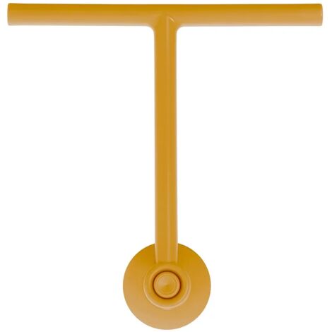 Tergivetro doccia giallo in plastica antigraffio con ventosa Spring